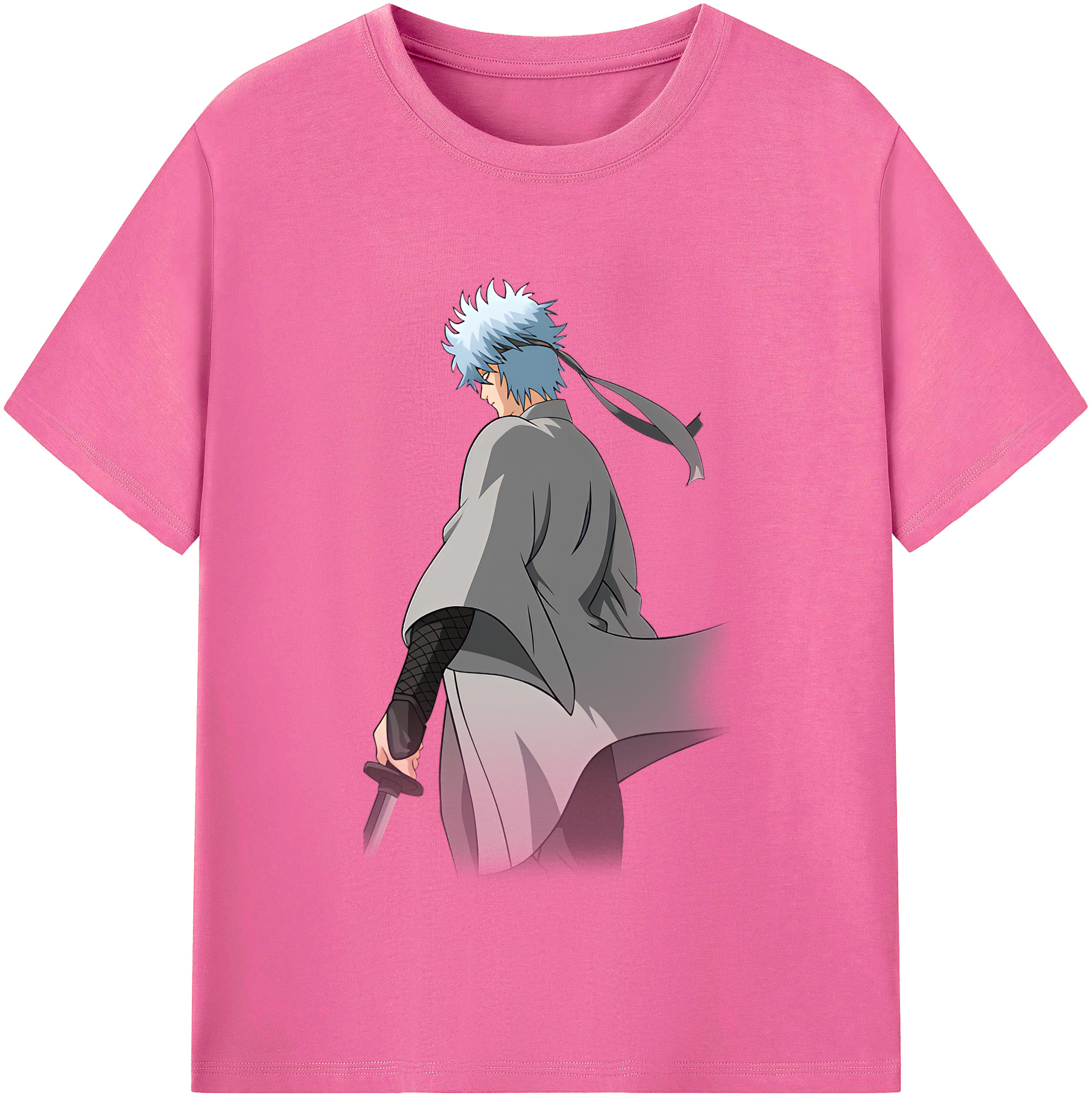 （画像用） ぎんたま 坂田銀時（さかたぎんとき） 神楽 志村新八（しむら しんぱち） GINTAMA Sakata Gintoki Kagura Shimura Shinpachi レディースカジュアルプリントTシャツ（綿100％）